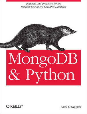 Book cover for MongoDB and Python