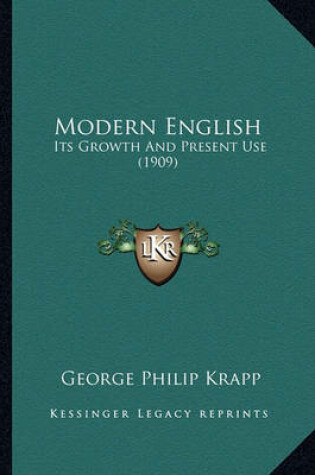 Cover of Modern English Modern English