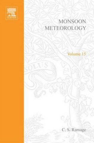 Cover of Monsoon Meteorology