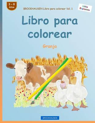 Book cover for BROCKHAUSEN Libro para colorear Vol. 1 - Libro para colorear