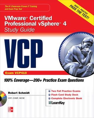 Book cover for VCP VMware Certified Professional vSphere 4 Study Guide (Exam VCP410) with CD-ROM