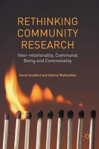 Cover of Rethinking Community Research