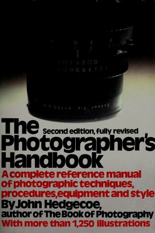 Cover of Photographers Hdbk 2ed