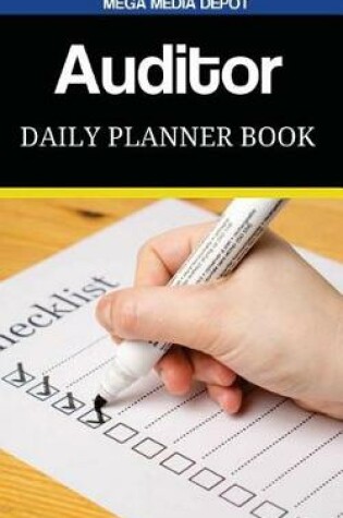 Cover of Auditor Daily Planner Book