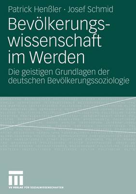 Book cover for Bevoelkerungswissenschaft Im Werden