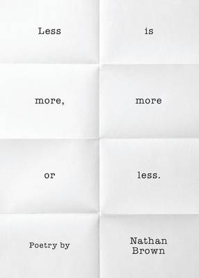 Book cover for Less Is More, More or Less.