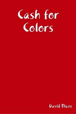 Cover of Cash for Colors