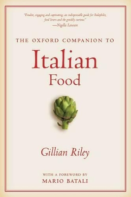 Book cover for The Oxford Companion to Italian Food