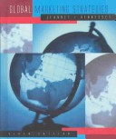 Book cover for Global Marketing Strategies 6e