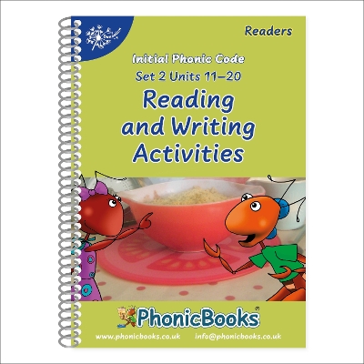 Book cover for Phonic Books Dandelion Readers Reading and Writing Activities Set 2 Units 11-20