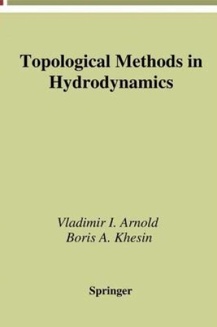 Cover of Topological Methods in Hydrodynamics