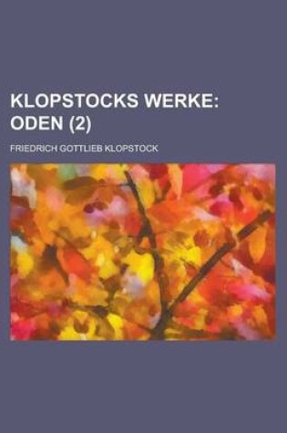 Cover of Klopstocks Werke (2)