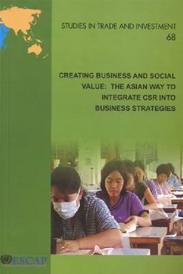 Book cover for Creating Business and Social Value