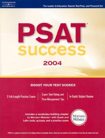 Book cover for Psat Success 2004
