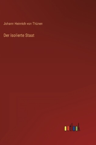 Cover of Der isolierte Staat