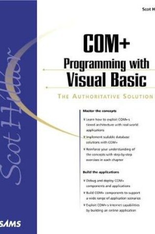 Cover of Scot Hillier's COM+ Programming with Visual Basic