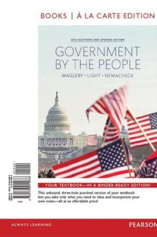 Cover of Government by the People, 2014 Election Update, Books a la Carte Edition Plus Revel -- Access Card Package