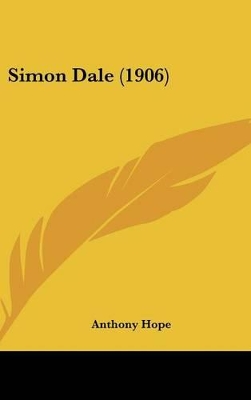 Book cover for Simon Dale (1906)