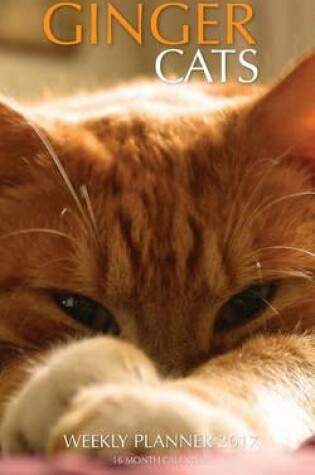 Cover of Ginger Cats Weekly Planner 2017