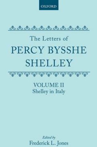 Cover of The Letters of Percy Bysshe Shelley