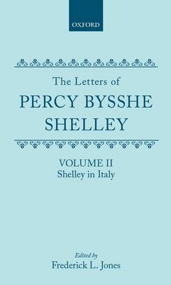 Book cover for The Letters of Percy Bysshe Shelley