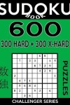 Book cover for Sudoku Book 600 Puzzles, 300 Hard and 300 Extra Hard