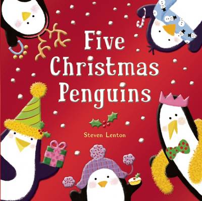 Book cover for Five Christmas Penguins