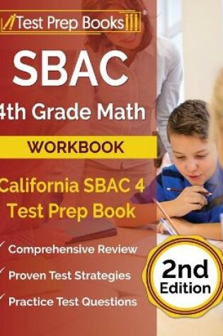 Cover of SBAC 4th Grade Math Workbook