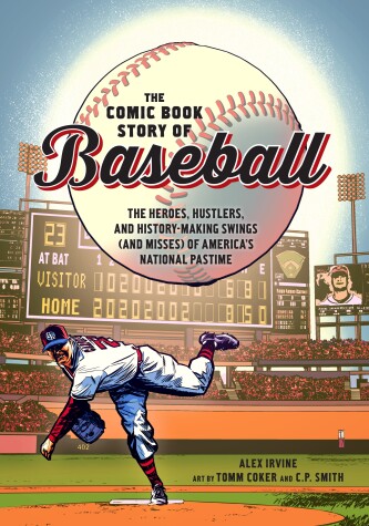 Book cover for Comic Book Story of Baseball