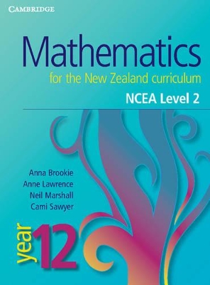 Book cover for Mathematics for the New Zealand Curriculum Year 12 NCEA Level 2
