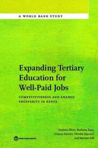 Cover of Expanding tertiary education for well-paid jobs