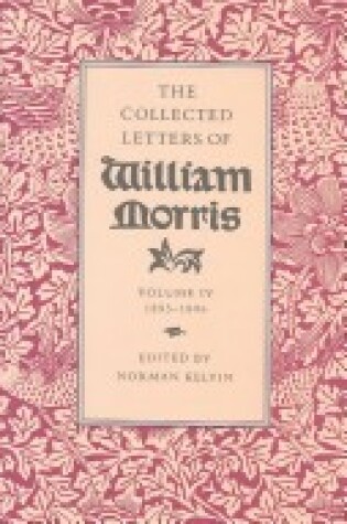 Cover of The Collected Letters of William Morris, Volume II, Part A