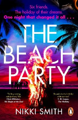 Book cover for The Beach Party