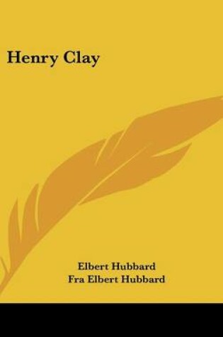 Cover of Henry Clay