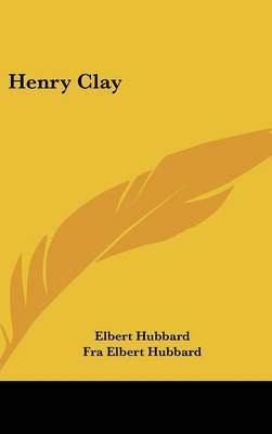 Book cover for Henry Clay