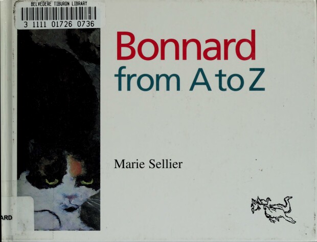 Book cover for Bonnard from A to Z