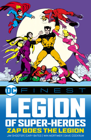 Book cover for DC Finest: Legion of Super-Heroes: Zap Goes the Legion