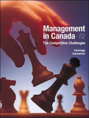 Book cover for Management: the Competitive Challenges