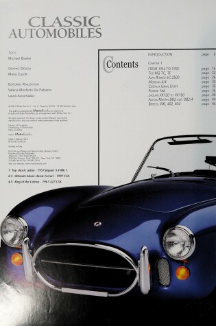 Cover of Classic Automobiles