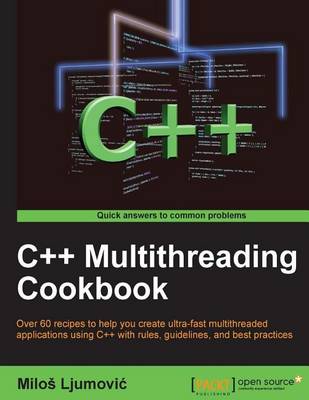 Book cover for C++ Multithreading Cookbook