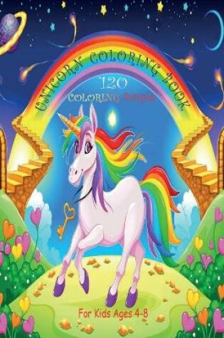 Cover of Unicorn Coloring Book for Kids