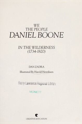 Cover of Daniel Boone