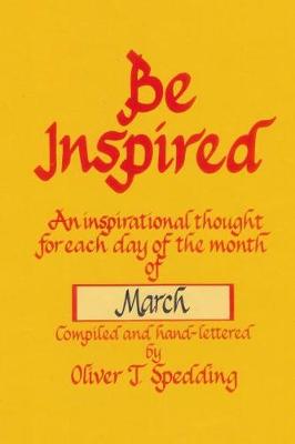 Book cover for Be Inspired - March