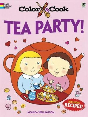 Book cover for Color & Cook Tea Party!