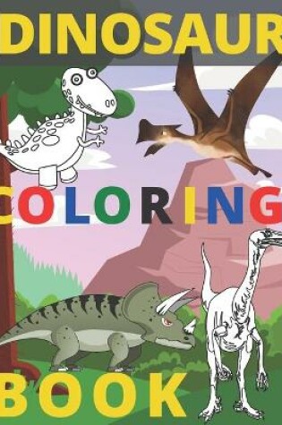 Cover of Dinosaur Coloring Book