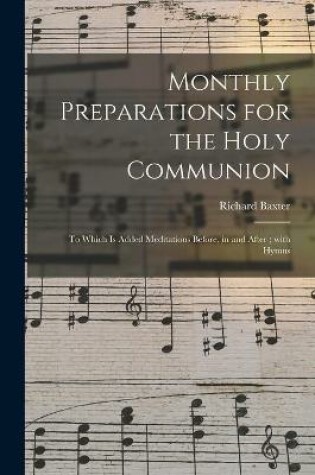 Cover of Monthly Preparations for the Holy Communion