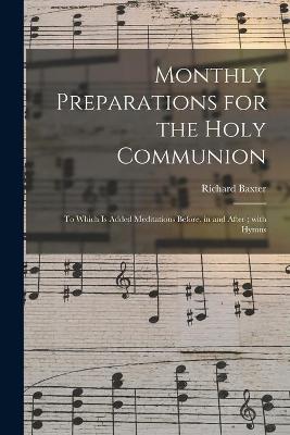 Book cover for Monthly Preparations for the Holy Communion