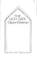 Book cover for The Lich Gate