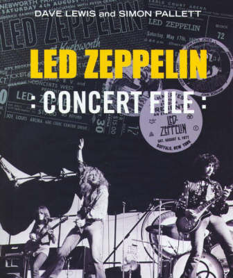 Book cover for "Led Zeppelin" Concert File