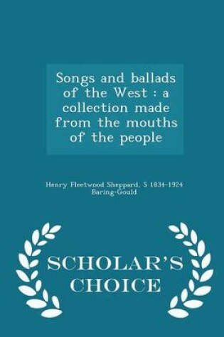 Cover of Songs and Ballads of the West